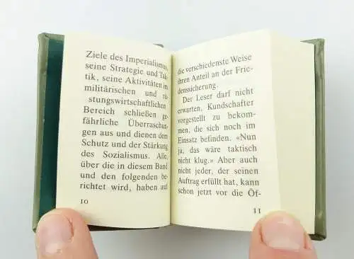 #e5436 Minibuch: Kundschafter des Friedens Band I Offizin Andersen Nexö Leipzig