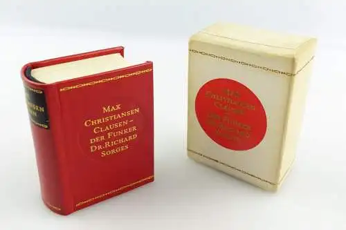 #e5434 Minibuch: Max Chrisiansen Clausen Der Funker Dr. Richard Sorges