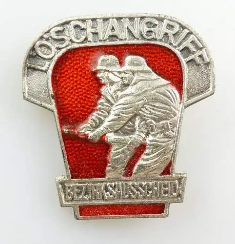 #e5277 DDR Abzeichen: Löschangriff Bezirksausscheid in Silber