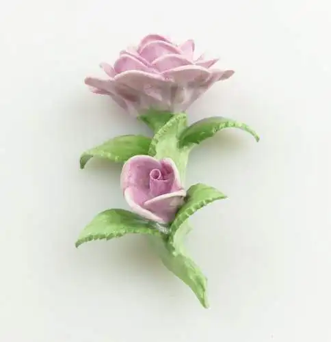 #e5102 PMP Porzellan Manufaktur Plaue Schierholz Blume Rose