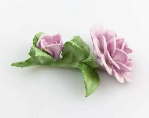 #e5102 PMP Porzellan Manufaktur Plaue Schierholz Blume Rose