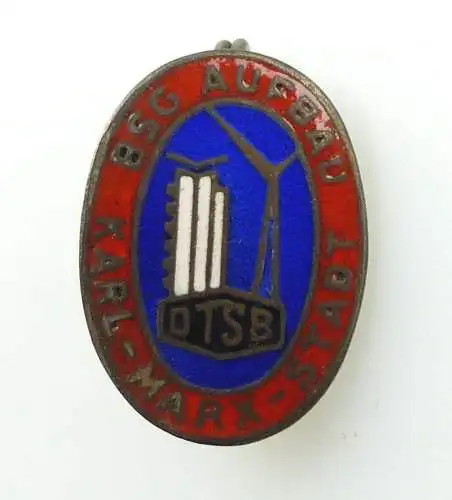 #e5010 Abzeichen / Anstecknadel BSG Aufbau DTSB Karl-Marx-Stadt 