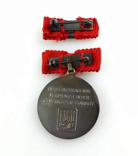 #e4956 FDGB Fritz Heckert Medaille vgl. Band IV Nr. 4 a 900 (Ag) Silber