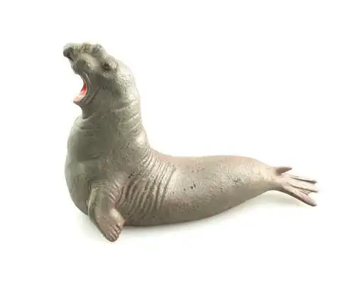 #e4732 Altes Lineol Tier / Massefigur Walross