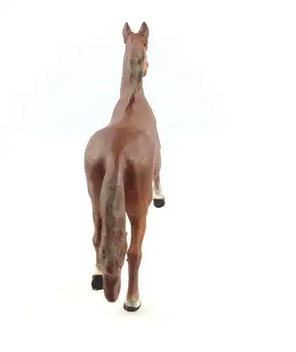 #e4725 Altes Lineol Tier / Massefigur: Pferd