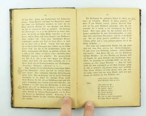 #e4452 Buch: Die Dichter der romantischen Schule Schulbuchhandlung Preßler 1890