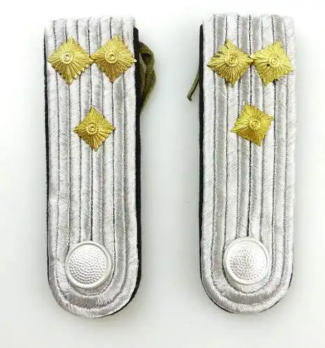 #e3562 1 Paar DDR NVA Schulterstücke Landstreitkräfte Pioniere Oberleutnant