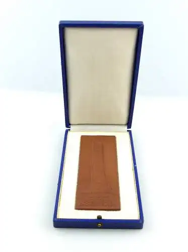 #e3517 Meissen Medaille Nationale Mahn- und Gedenkstätte Sachsenhausen DDR