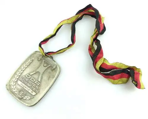 #e3456 Medaille DDR - Meisterschaften Jugend B Gewichteheben