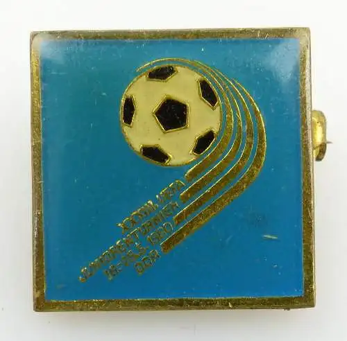 #e3326 Abzeichen XXXIII. / 33. UEFA Juniorenturnier 18.- 25.5.1980 DDR 