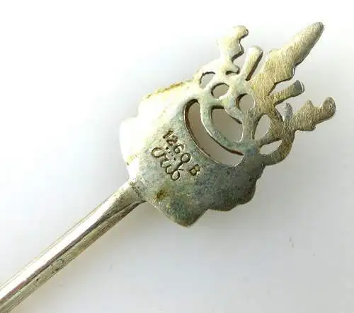 #e3297 Versilberter Andenkenlöffel / Sammlerlöffel Selan Gor 1260 B