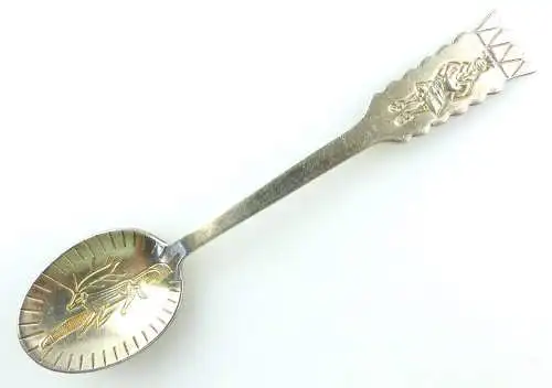 #e3303 Versilberter Andenkenlöffel / Sammlerlöffel EXPRNS ALP 
