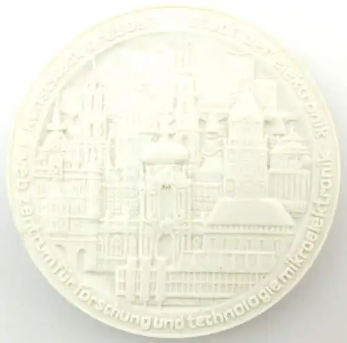 #e3194 Meissen Medaille Dresden VEB Forschung und Technologie Mikroelektronik