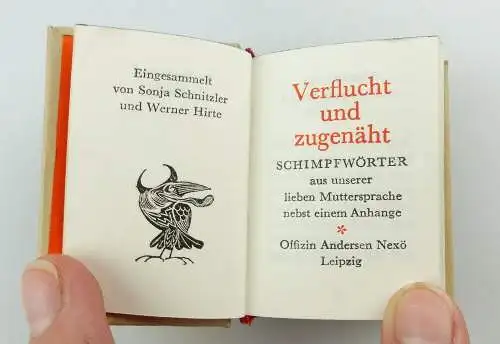 #e3169 Minibuch: Verflucht und zugenäht Schimpfwörter aus unserer Muttersprache