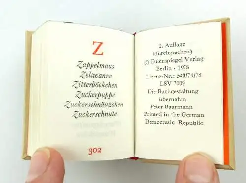 #e3169 Minibuch: Verflucht und zugenäht Schimpfwörter aus unserer Muttersprache