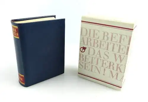 #e2930 Minibuch: Marx Engels Worte Dietz Verlag Berlin 1982