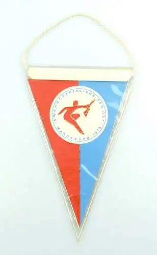#e2896 DDR Wimpel: II. Wehrspartakiade der GST Magdeburg 
