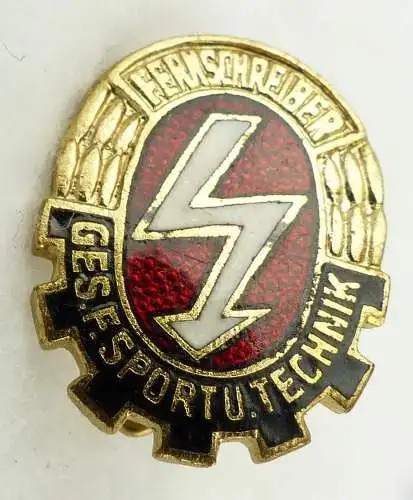 GST666b Fernsprech Leistungsabzeichen ab 1964 vgl. Band VII Nr. 666b in Gold