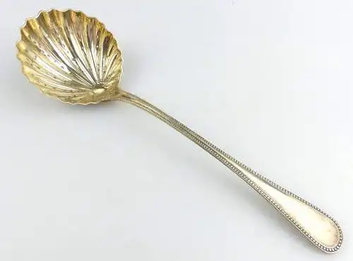 #e2634 Feine alte Schaumkelle mit Perlrand 