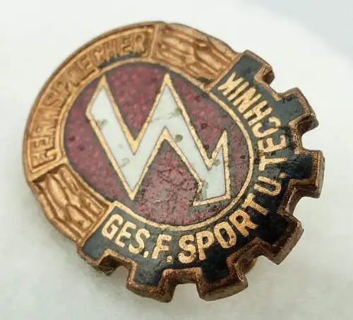 GST656c-3 Fernsprech Leistungsabzeichen 1958-1964 vgl. Band VII Nr. 656c Bronze 