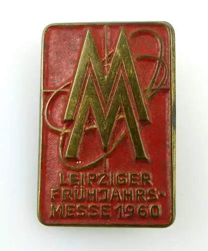#e2414 MM Leipziger Frühjahrsmesse 1960 Abzeichen DDR
