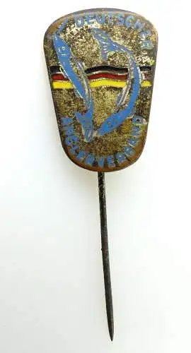 #e2324 DAV Deutscher Anglerverband Abzeichen /Anstecknadel emailliert