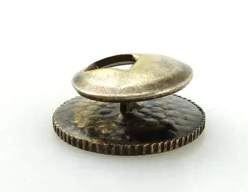 #e2310 Abzeichen (Knopfscheibe) silberfarben Auszeichnung des Handwerks