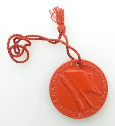 #e2279 1. Bezirksspartakiade der Kampfgruppen Leipzig 1964 Abzeichen DDR