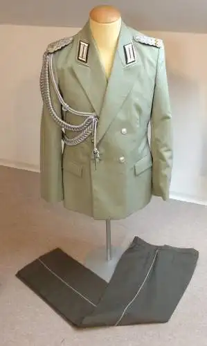 #e2124 DDR Gala Uniform Oberstleutnant rückwärtige Dienste mit Achselschnur
