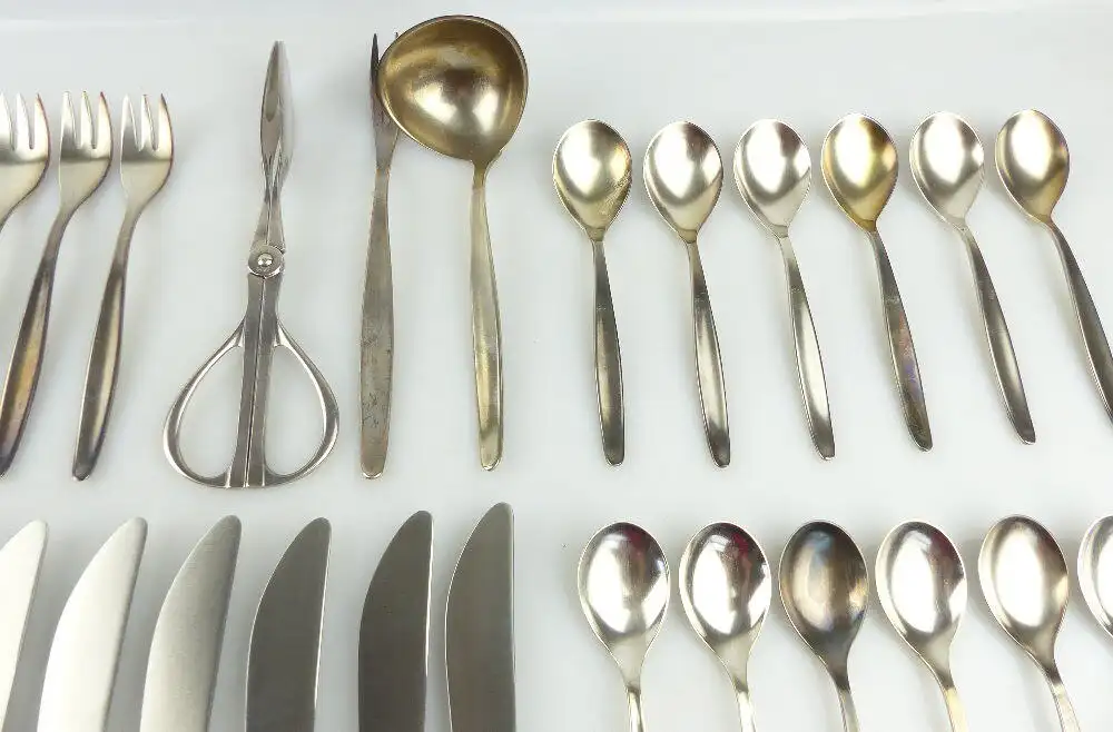 39 teiliges WMF Besteck in 90er Silberauflage e1846 4