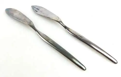 2 original alte WMF Vorleger /Vorlegemesser in 90er Silberauflage e1840