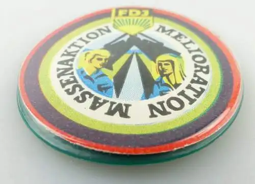 DDR Abzeichen: Melioration Massenaktion FDJ e1710