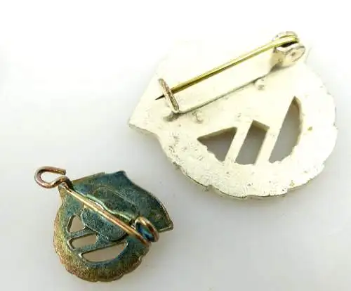 Konvolut 5 Abzeichen: 7 Teile NVA, FDJ Lehrlingskollektiv e1645