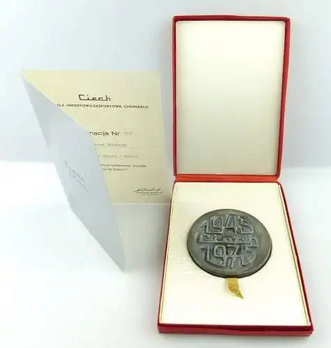 Medaille+Urkunde: Nr.317 Ciech Centralia Importowo Eksportowa Chemikalii e1605
