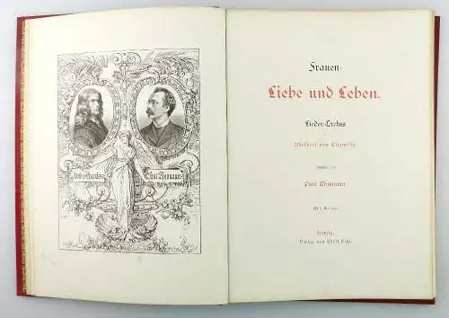 Buch: Frauen - Liebe und Leben illustriert von P. Thumann 11. Auflage e1570