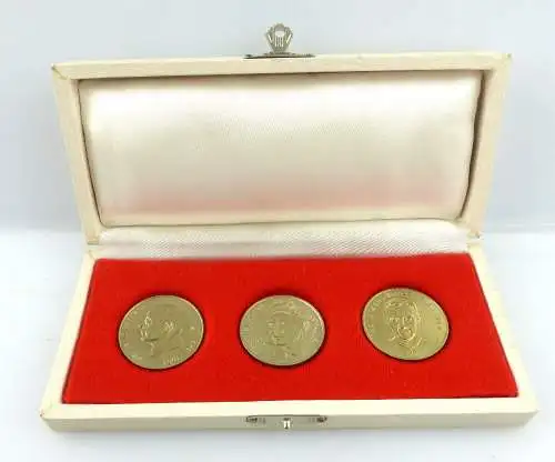 3 Medaillen: Ministerium für Staatssicherheit Stöbe, Harnack, Schmenkel e1470