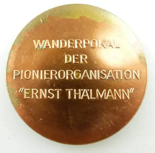 Medaille:Seid bereit JP Wanderpokal der Pionierorganisation Ernst Thälmann e1425