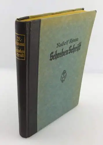 Buch: Schreben Schrift Een Bilerbook ut Breef'un Blöd' niederdeutsch e1385