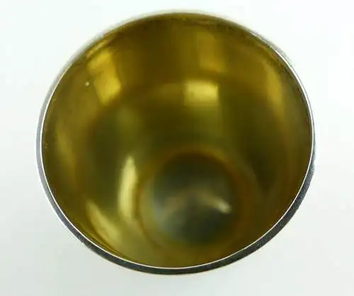 Original alter Schnapsbecher /Wodkabecher aus 800 (Ag) Silber BSF e1284