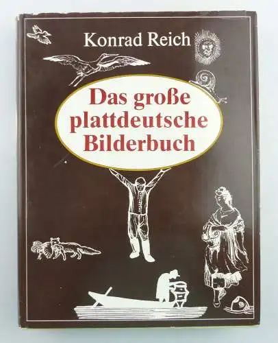 Buch: Das große plattdeutsche Bilderbuch von Konrad Reich 1. Auflage 1986 e1263