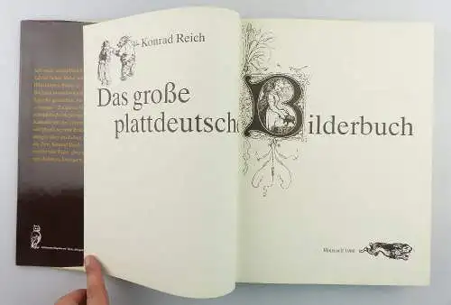 Buch: Das große plattdeutsche Bilderbuch von Konrad Reich 1. Auflage 1986 e1263