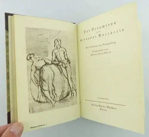 Buch: Das Dekameron von Giovanni Boccaccio e1259