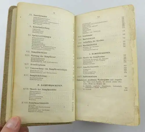 Buch: Illustrierte technische Wörterbuch in sechs Sprachen von 1908 Band 3 e1227