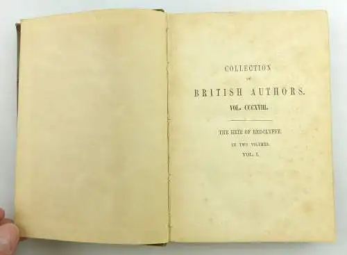 Buch: The heir of Redcliffe - Die Erben von Redcliffe in 2 Bänden 1855 e1185