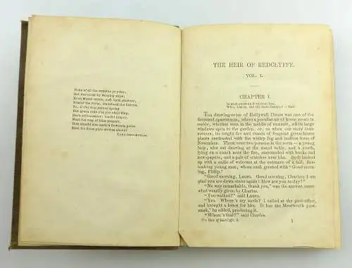 Buch: The heir of Redcliffe - Die Erben von Redcliffe in 2 Bänden 1855 e1185