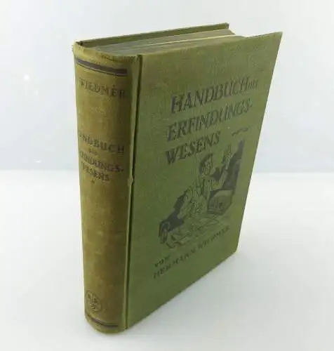 Buch: Handbuch des Erfindungswesens von Hermann Wiedmer e964