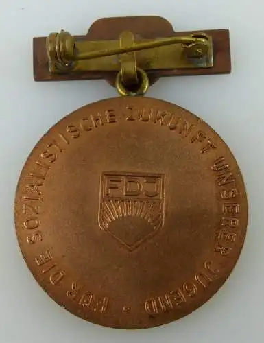 DDR Artur-Becker-Medaille in Bronze vgl. Band V Nr. 13a, Orden3184