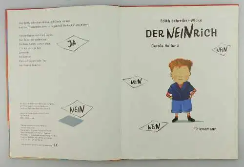 Kinderbuch: Der Neinrich von Carola Holland Thienemann Verlag e832