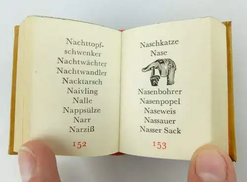 Minibuch: verflucht und zugenäht Schimpfwörter Eulenspiegel Verlag e821