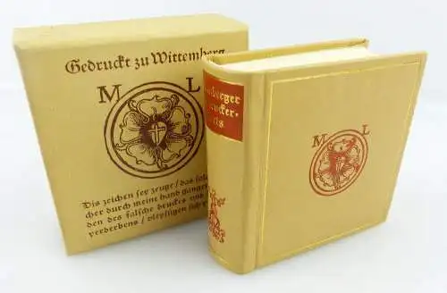 Minibuch: Wittenberger Buchdruckersignets Offizin Andersen Nexö e820